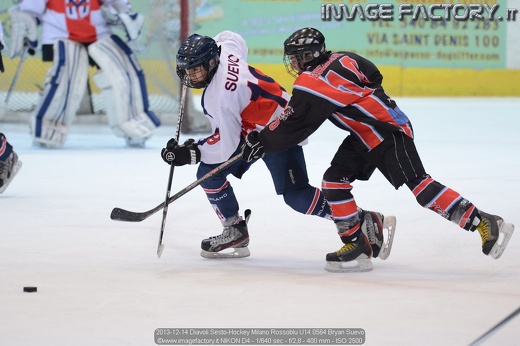 2013-12-14 Diavoli Sesto-Hockey Milano Rossoblu U14 0564 Bryan Suevo